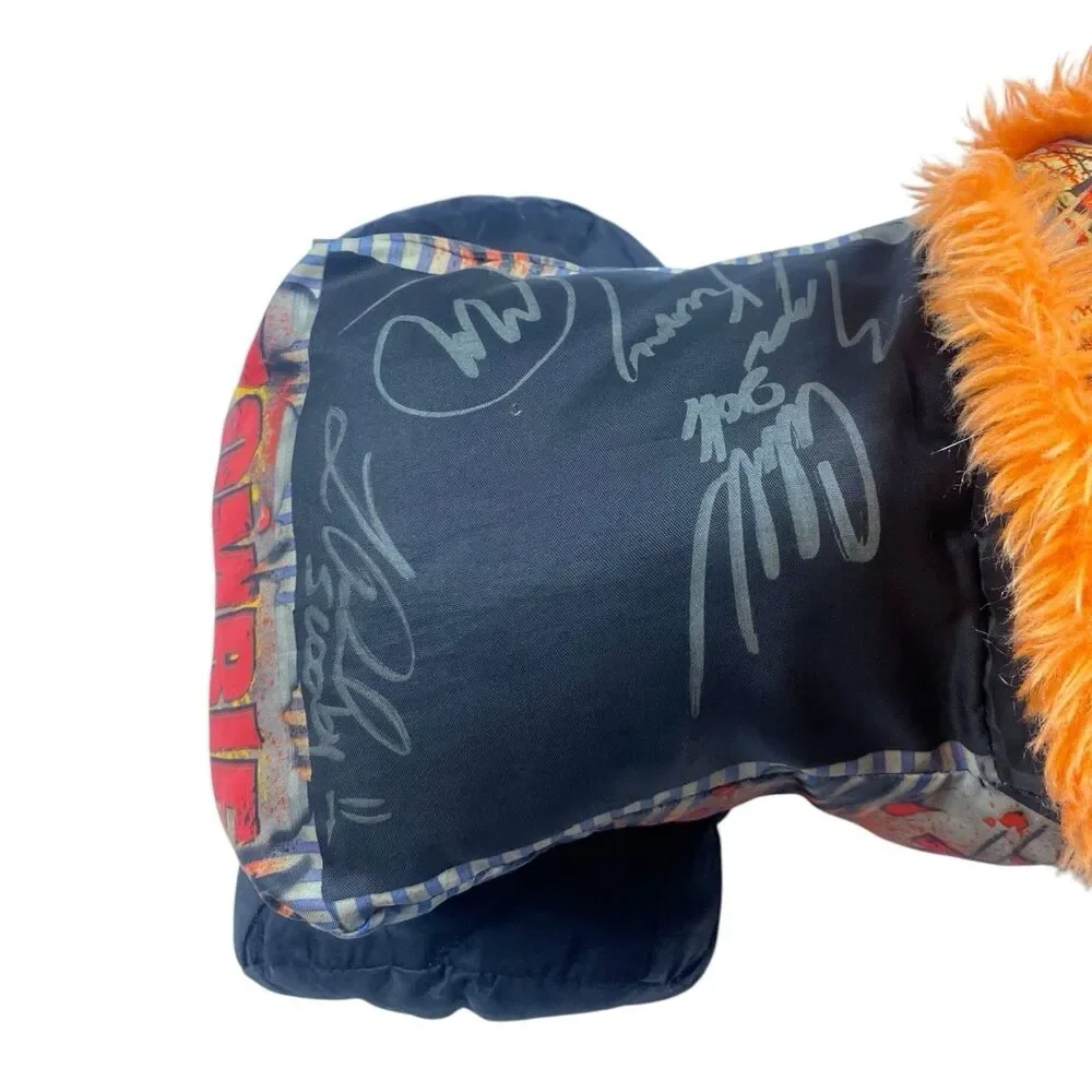 Signed Monster Jam ZOMBIE Plush Truck Pillow Pal Monster Truck 14” Stuffed Toy